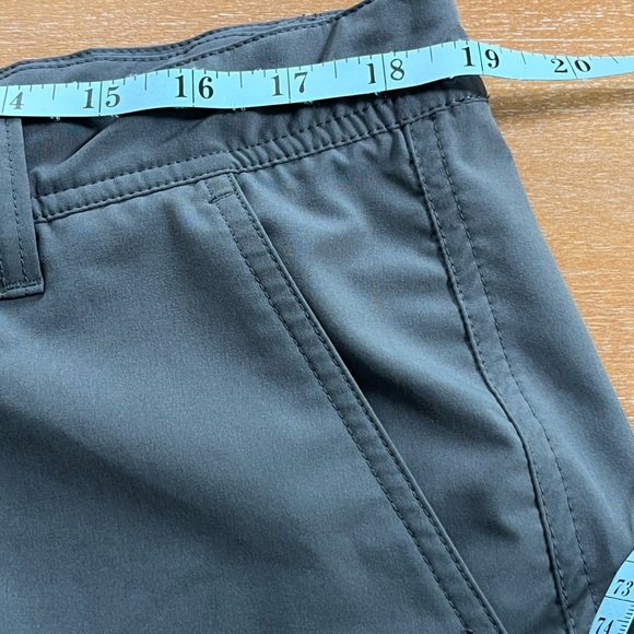 FootJoy FJ Golf Shorts Mens 38 Gray Performance Stretch Grey Chino 9” Inseam - Picture 7 of 9